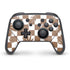 Marijuana Brown Checkered Nintendo Skins