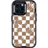 Marijuana Brown Checkered Otterbox Defender iPhone Skin