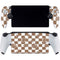 Marijuana Brown Checkered PlayStation Portal Remote Player Skin