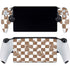 Marijuana Brown Checkered PlayStation Portal Remote Player Skin