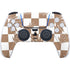 Marijuana Brown Checkered PlayStation PS5 Skins