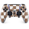 Marijuana Brown Checkered PS5 DualSense Edge Pro Controller Skin
