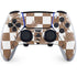 Marijuana Brown Checkered PS5 DualSense Edge Pro Controller Skin