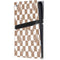 Marijuana Brown Checkered PS5 Pro Console Skin