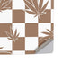 Marijuana Brown Checkered PS5 Pro Disk Console Skin
