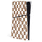 Marijuana Brown Checkered PS5 Slim Digital Edition Console Skin