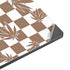 Marijuana Brown Checkered Surface Laptop 7 13.8in Skin