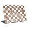 Marijuana Brown Checkered Laptop Skins