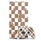 Marijuana Brown Checkered Xbox Series X Skins
