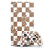 Marijuana Brown Checkered Xbox Series X Skins