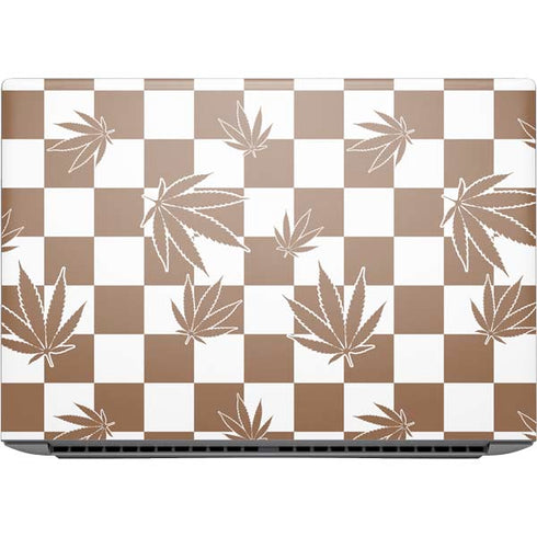 Marijuana Brown Checkered HP ZBook Fury 16 G10 Skin