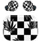 Marijuana Checkered Amazon Echo Buds Skin