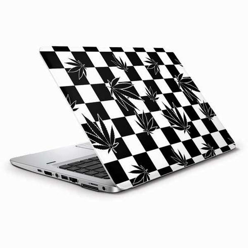 Marijuana Checkered HP Elitebook Skin