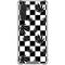 Marijuana Checkered Galaxy A17 Clear Case