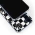 Marijuana Checkered Galaxy A55 5G Clear Case