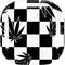 Marijuana Checkered Galaxy Buds Live Skin