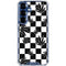 Marijuana Checkered Galaxy S25 Clear Case