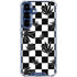 Marijuana Checkered Galaxy S25 Clear Case