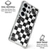 Marijuana Checkered Galaxy S25 Ultra Clear Case