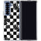 Marijuana Checkered Galaxy Z Fold6 Clear Case