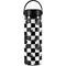 Marijuana Checkered Hydro Flask 20oz Wide Mouth Skin