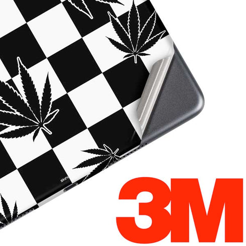 Marijuana Checkered iPad Skins
