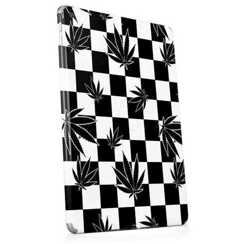 Marijuana Checkered Apple iPad Skin