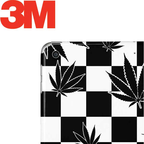 Marijuana Checkered Apple iPad Skin