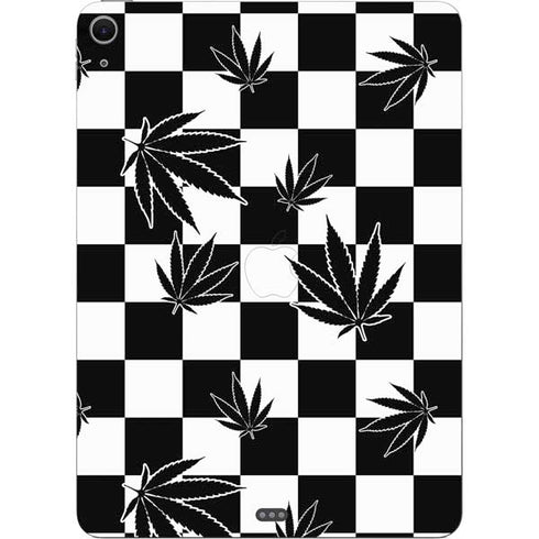 Marijuana Checkered Apple iPad Air Skin