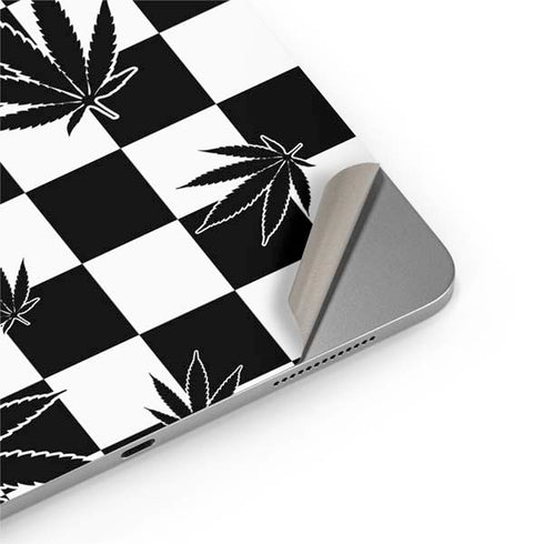 Marijuana Checkered Apple iPad Air Skin