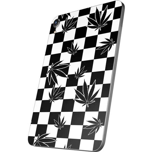 Marijuana Checkered Apple iPad Mini Skin