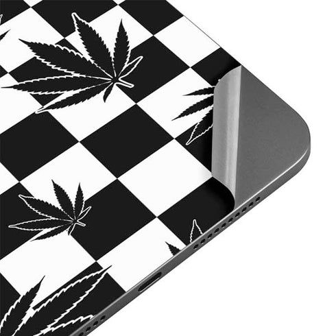 Marijuana Checkered Apple iPad Mini Skin