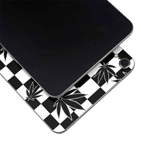 Marijuana Checkered Apple iPad Mini Skin