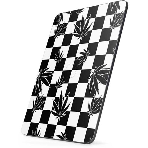 Marijuana Checkered Apple iPad Pro Skin