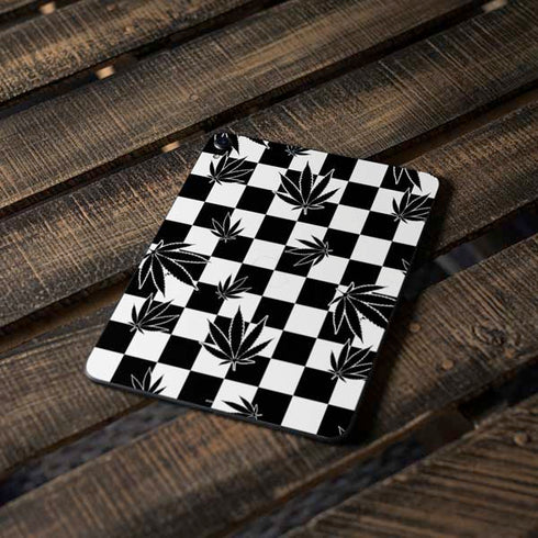 Marijuana Checkered Apple iPad Pro Skin