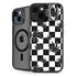Marijuana Checkered iPhone 14 Plus Kickstand Case