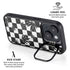 Marijuana Checkered iPhone 14 Plus Kickstand Case
