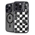 Marijuana Checkered iPhone 14 Pro Kickstand Case