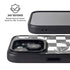 Marijuana Checkered iPhone 15 Kickstand Case