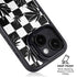 Marijuana Checkered iPhone 15 Kickstand Case
