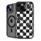 Marijuana Checkered iPhone 15 Plus Kickstand Case