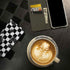 Marijuana Checkered iPhone 15 Pro Folio Case