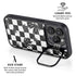 Marijuana Checkered iPhone 15 Pro Kickstand Case
