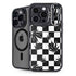 Marijuana Checkered iPhone 15 Pro Max Kickstand Case