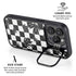 Marijuana Checkered iPhone 15 Pro Max Kickstand Case