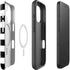 Marijuana Checkered iPhone 16 Plus Magsafe Impact Case