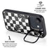 Marijuana Checkered iPhone 16e Kickstand Case