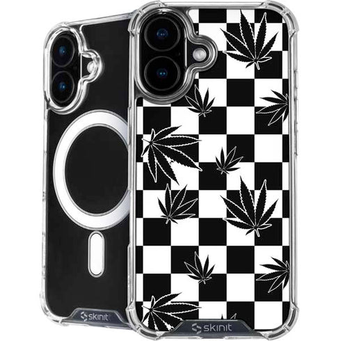 Marijuana Checkered iPhone 17 MagSafe Case