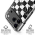 Marijuana Checkered iPhone 18 Pro Clear Case
