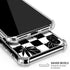 Marijuana Checkered iPhone X/XS Clear Case